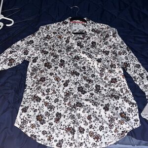 Robert Graham button down. No stains. Just needs a press